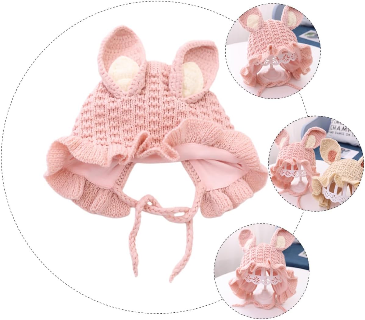CLISPEED Handmade Yarn Cap for Boys and Girls