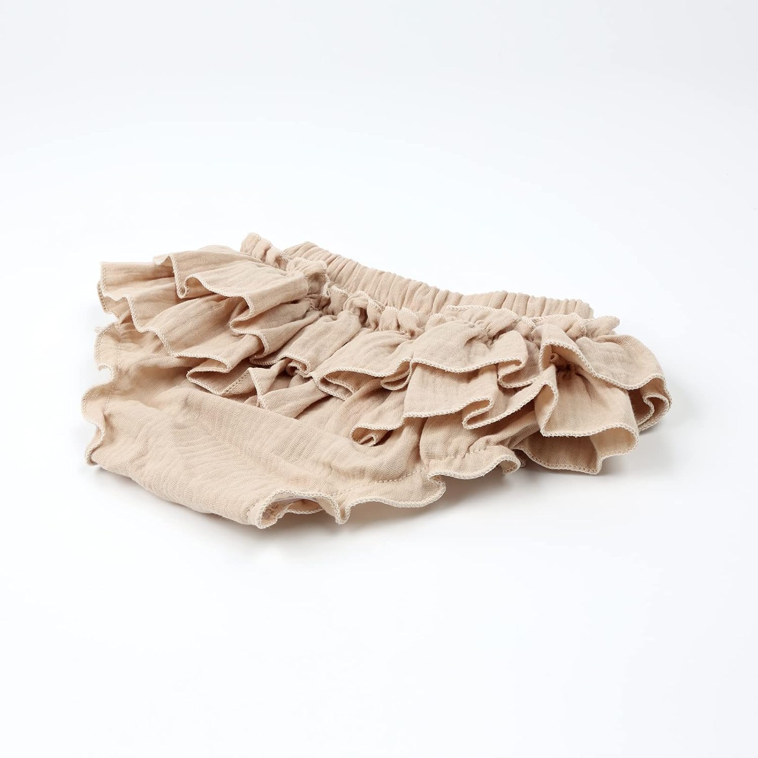 HOOLCHEAN Baby Ruffle Shorts with Bowknot Headband Soft and Gentle