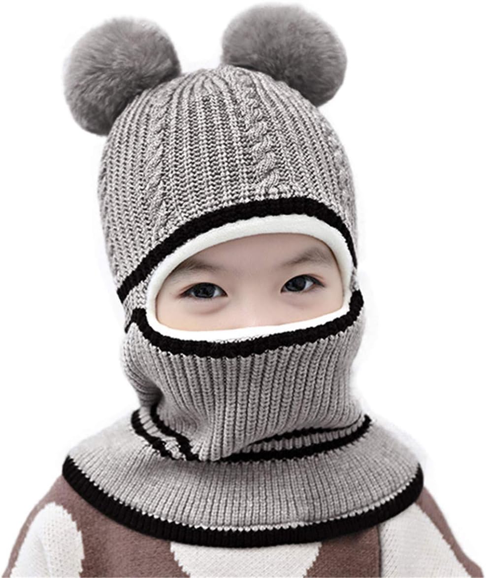 MioCloth Cute Toddler Baby Knit Fleece Lining Hoodie