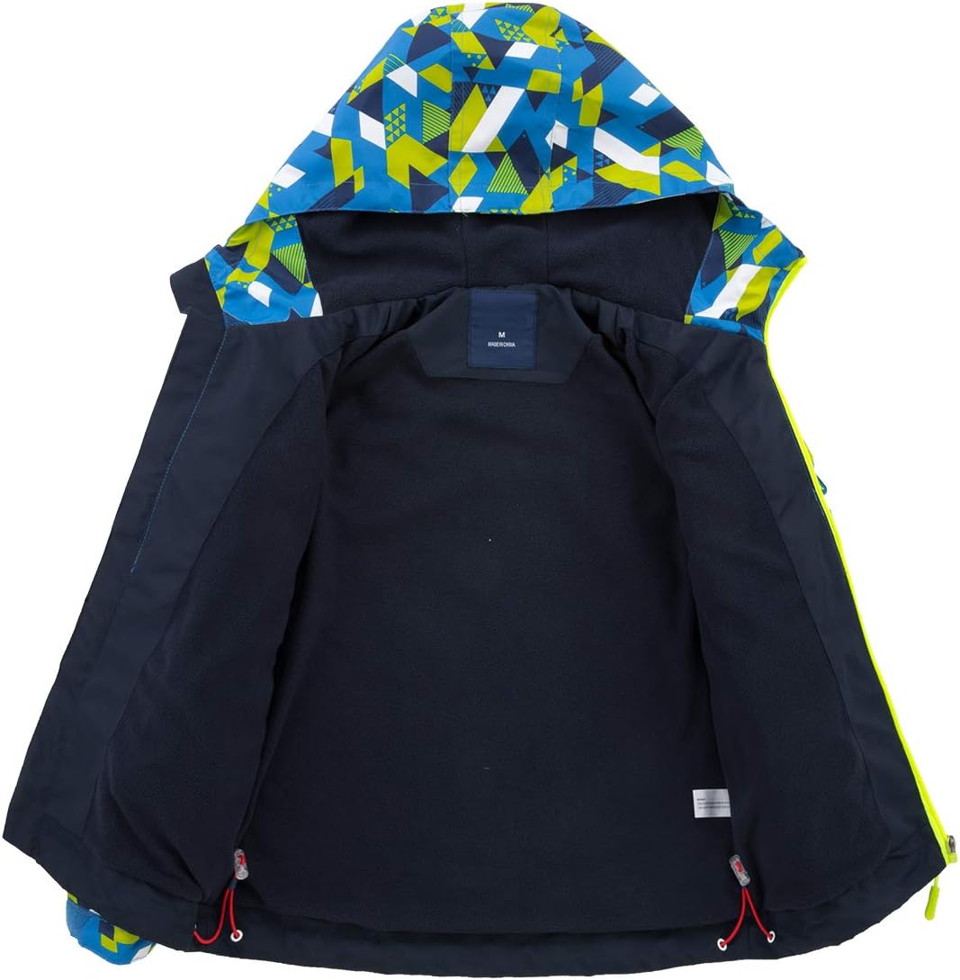 LOKTARC Kids Lightweight Waterproof Windbreaker Jacket