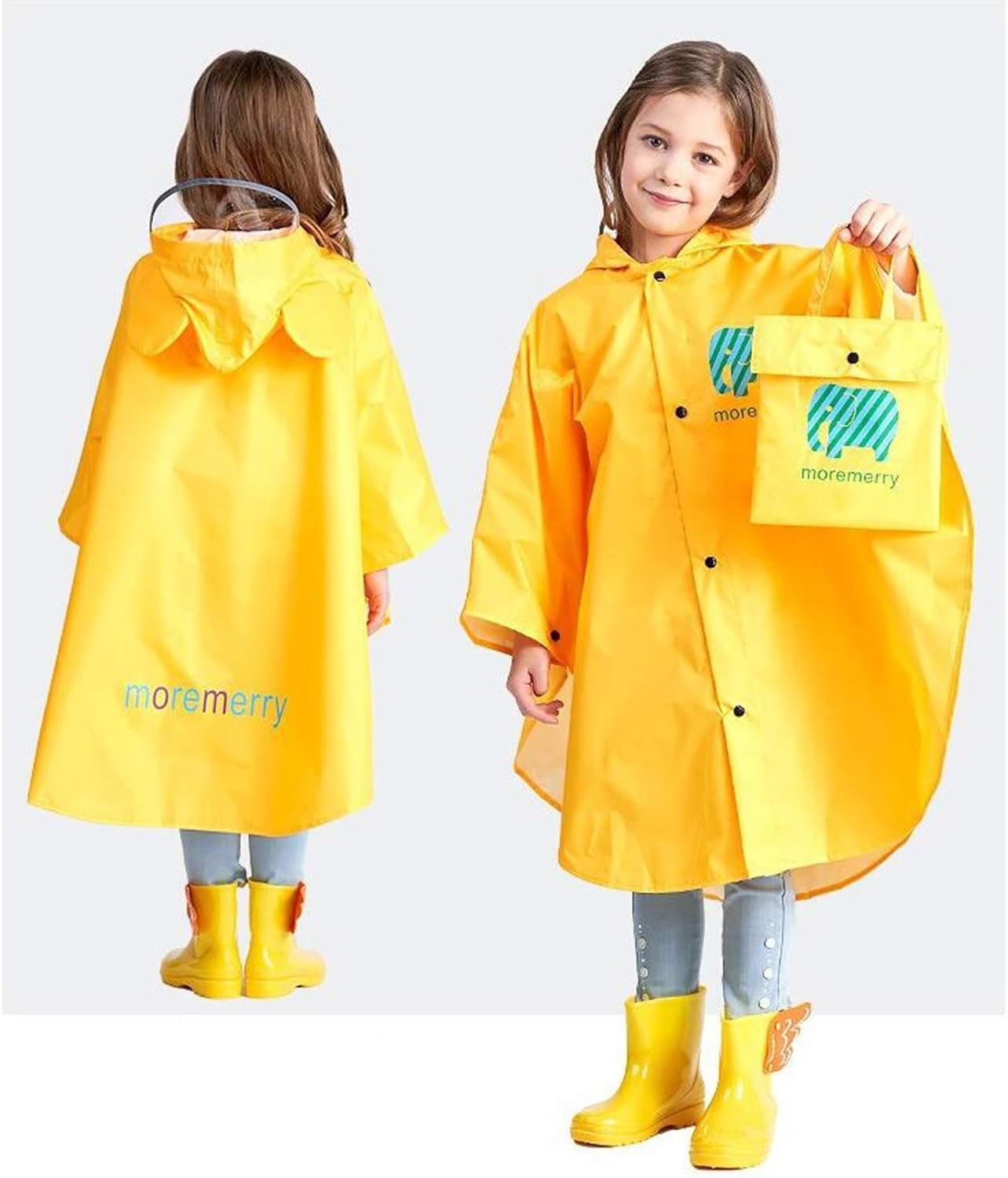 Raincoat Toddler Girls Boys Waterproof and Durable