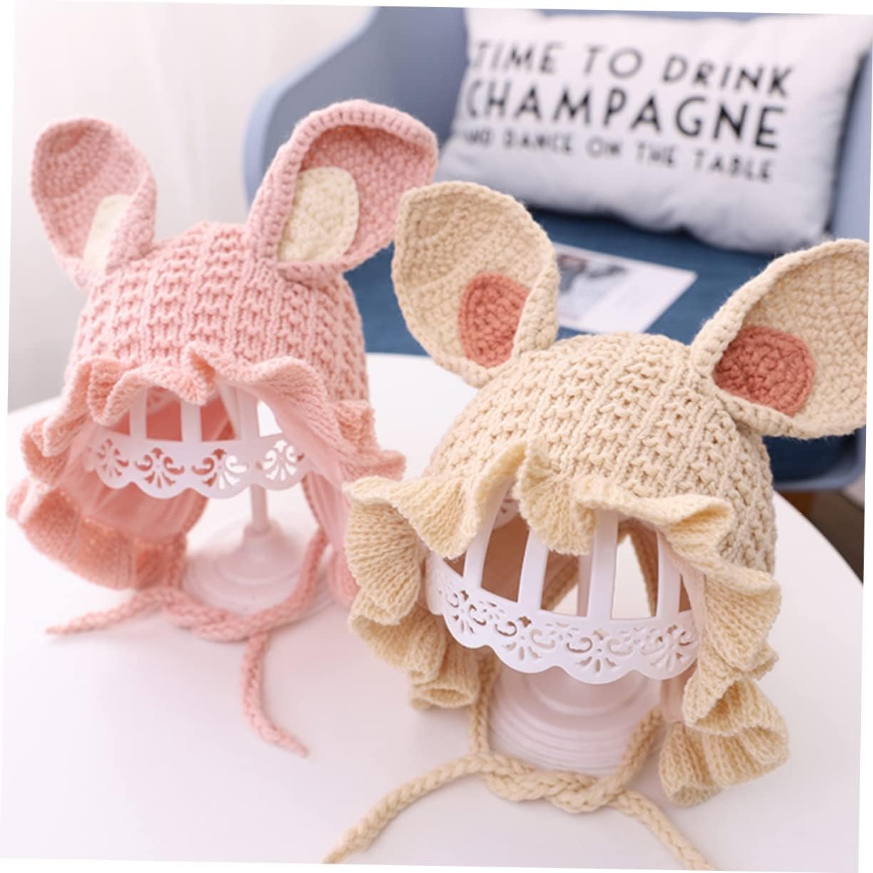 CLISPEED Handmade Yarn Cap for Boys and Girls
