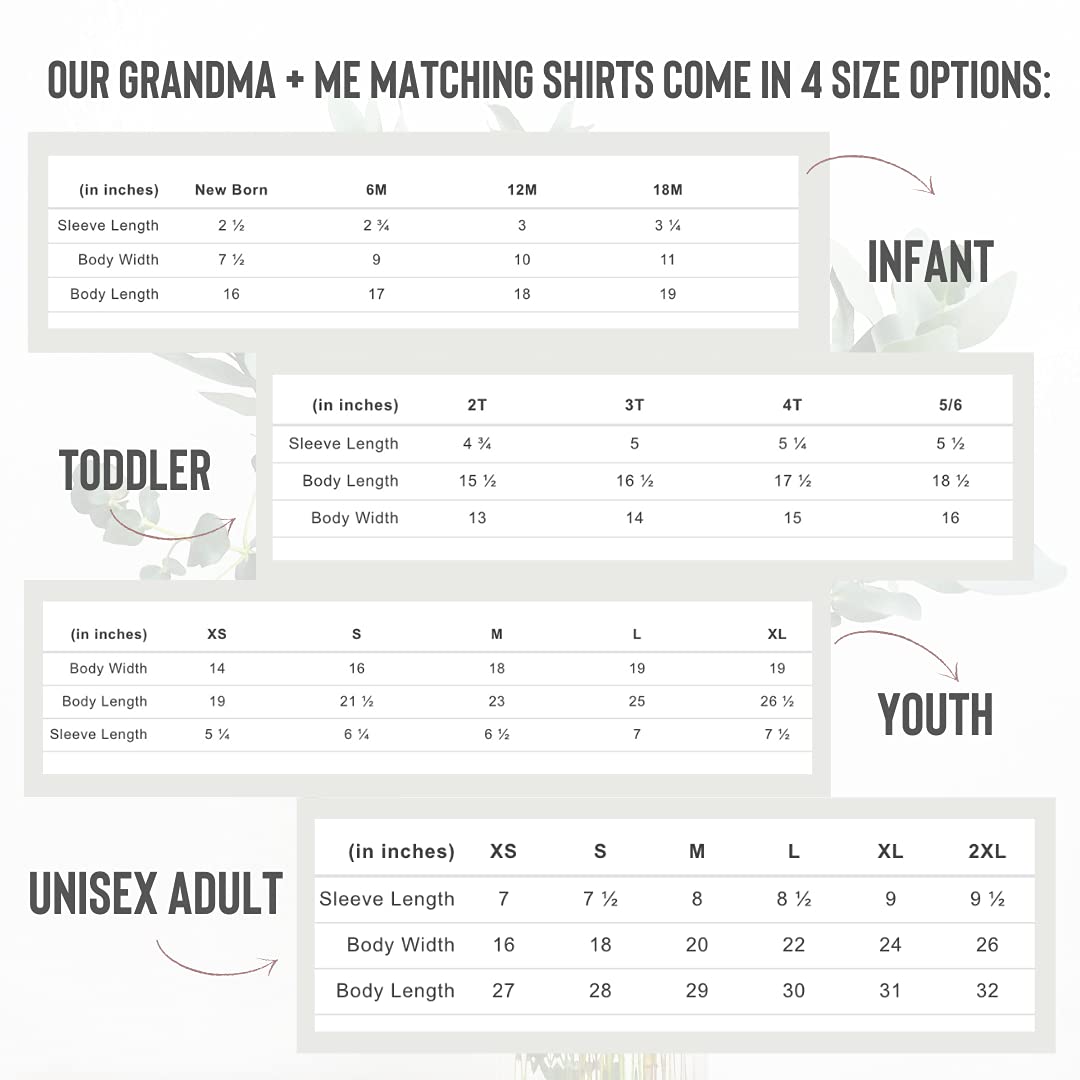 Grandmas Girl - Granddaughter Grandma Matching Shirts