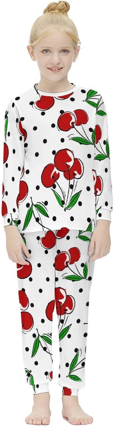 MEIKKO Girls Thermal Set Soft Stretchy Breathable Trendy