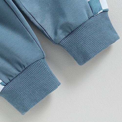 GuliriFei Toddler Boy Girl Checkers Sweater Joggers Set