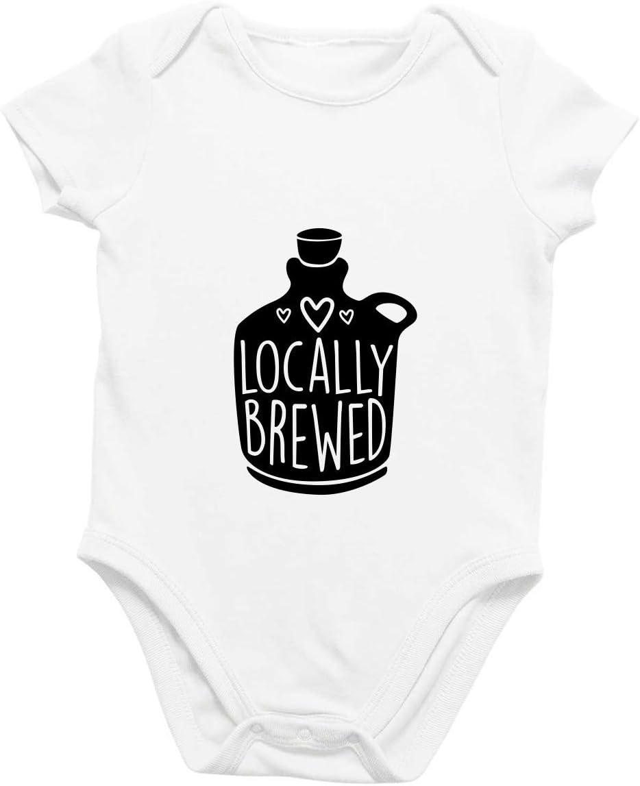 Printique Organic GOTS Certified Baby Onesie for 0-18 Months Trendy Cozy