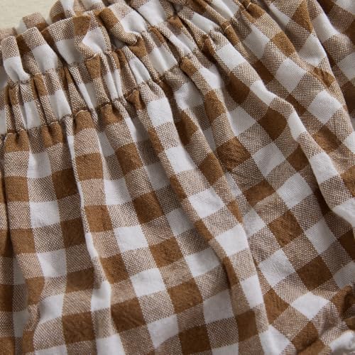 High-Quality Cotton Linen Harem Shorts for Toddlers Boys and Girls