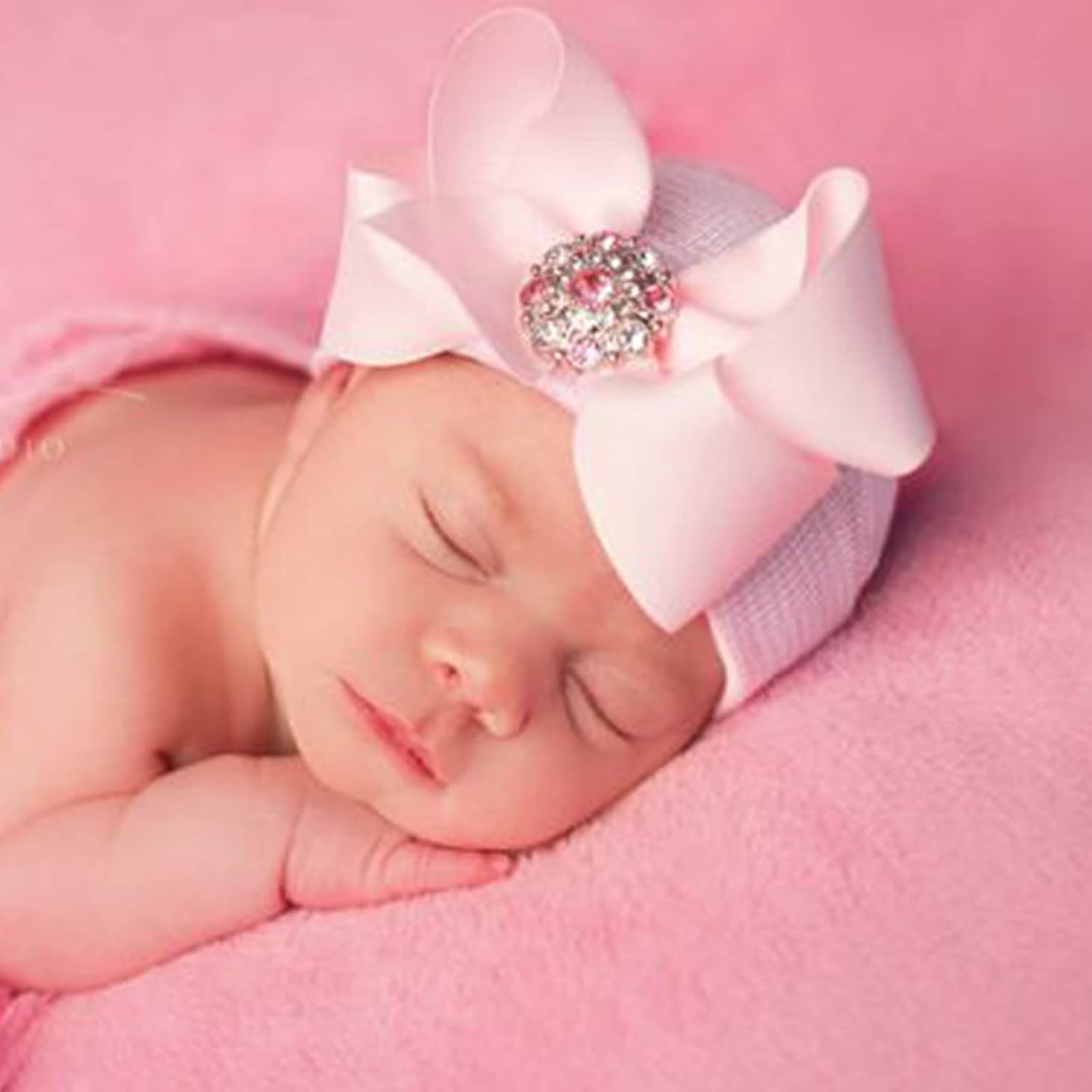 DRESHOW Baby Hat with Big Bow