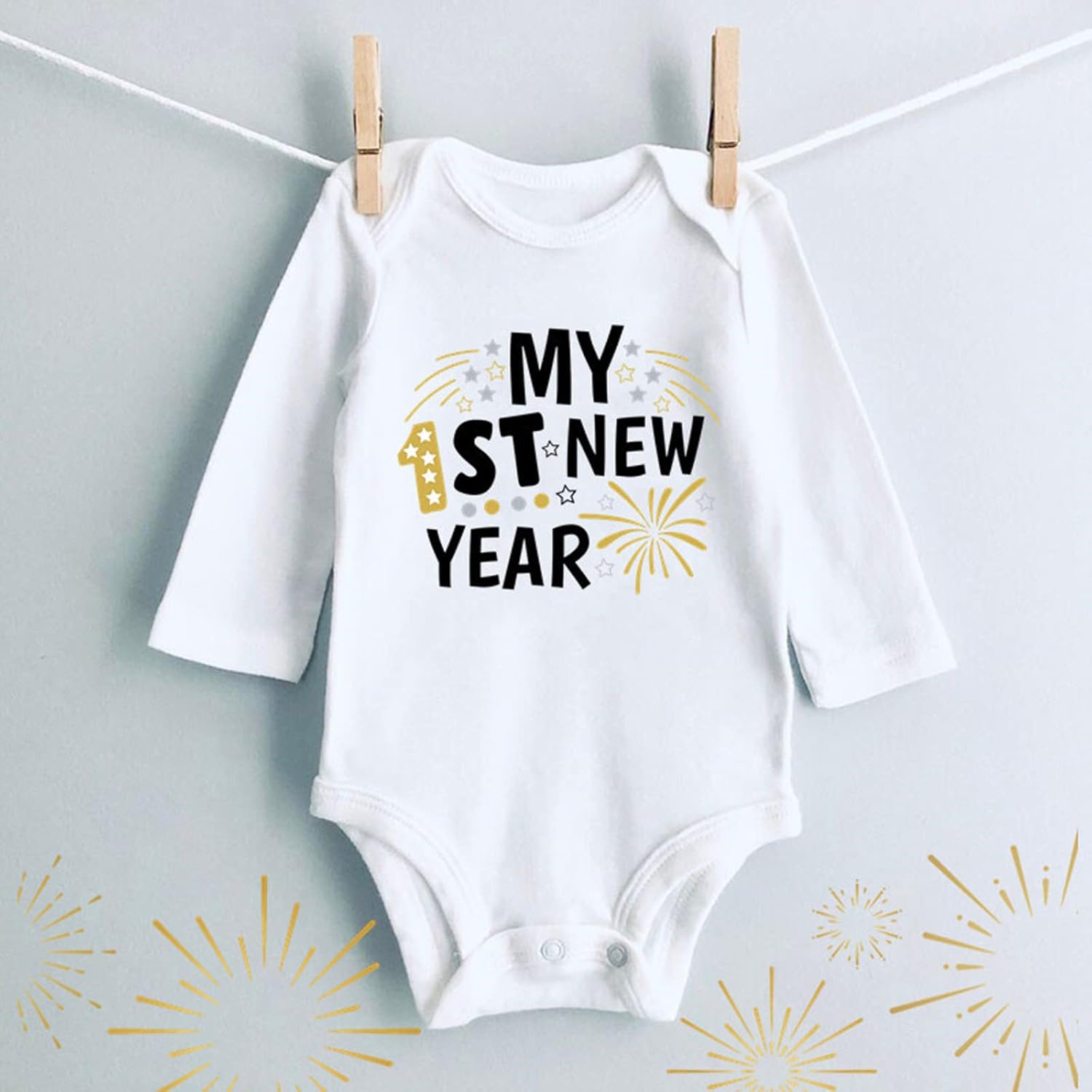 Perfect Newborn Boys Girls New Year Outfits Premium Material