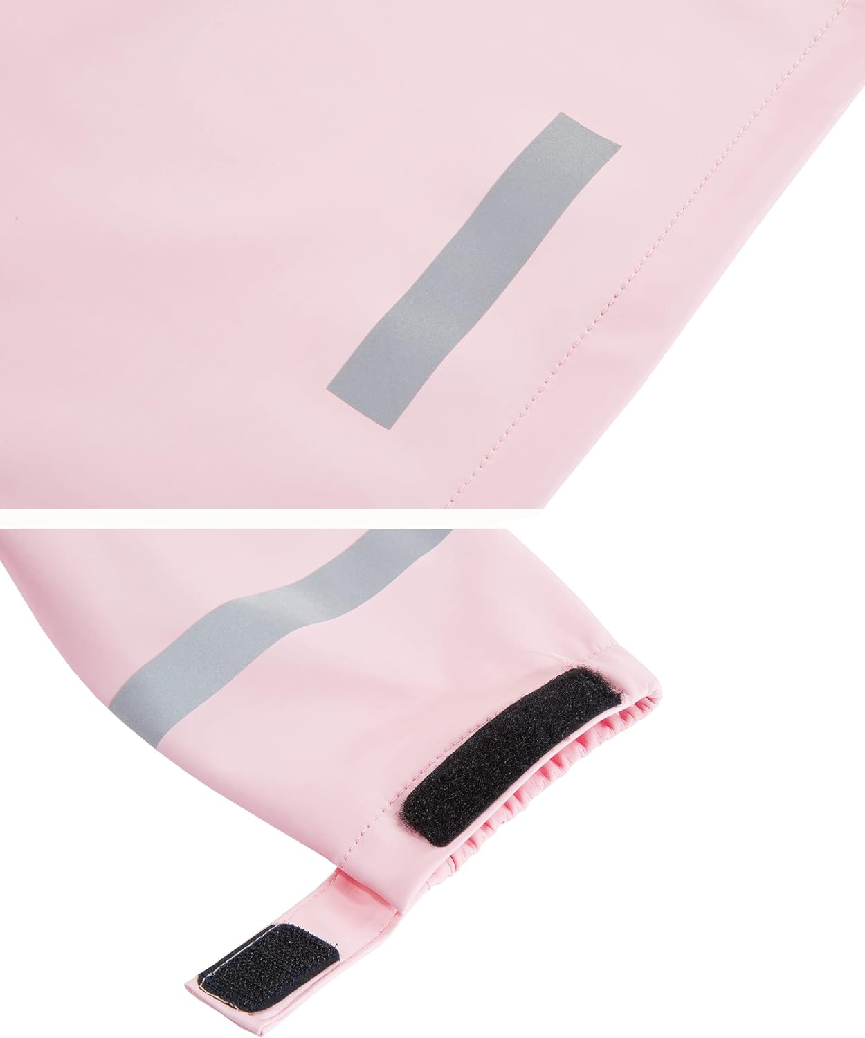 Hiheart Boys Girls fully waterproof rain jacket