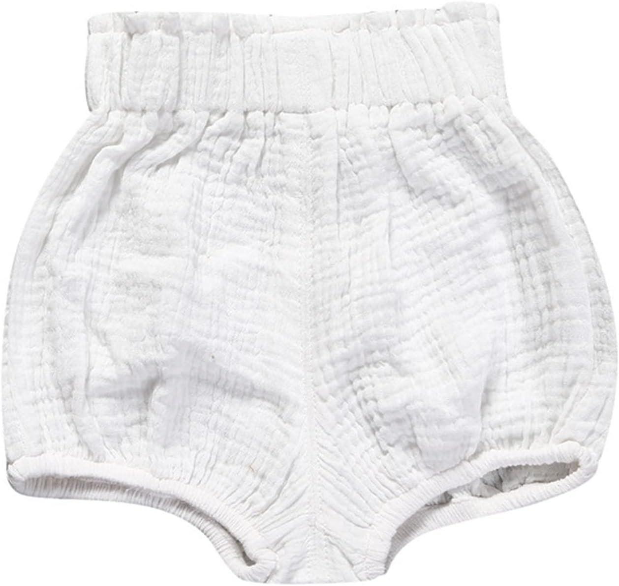 5-Piece EISHOW Baby Cotton Linen Blend Stripe Harem Shorts