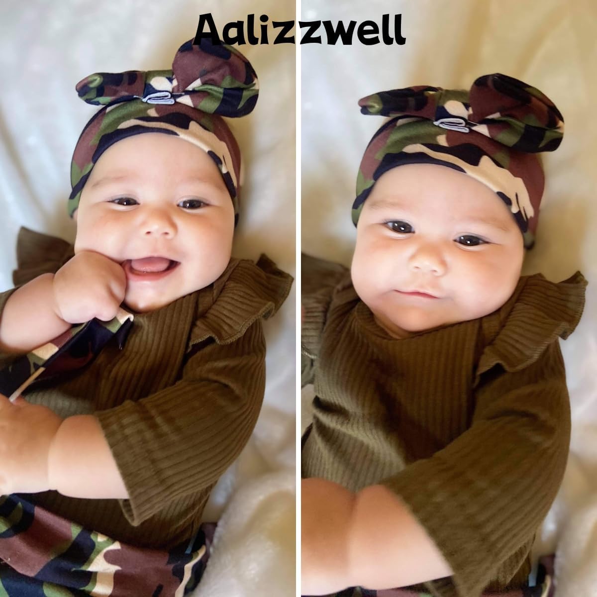 Aalizzwell Ribbed Romper for Newborns Preemies