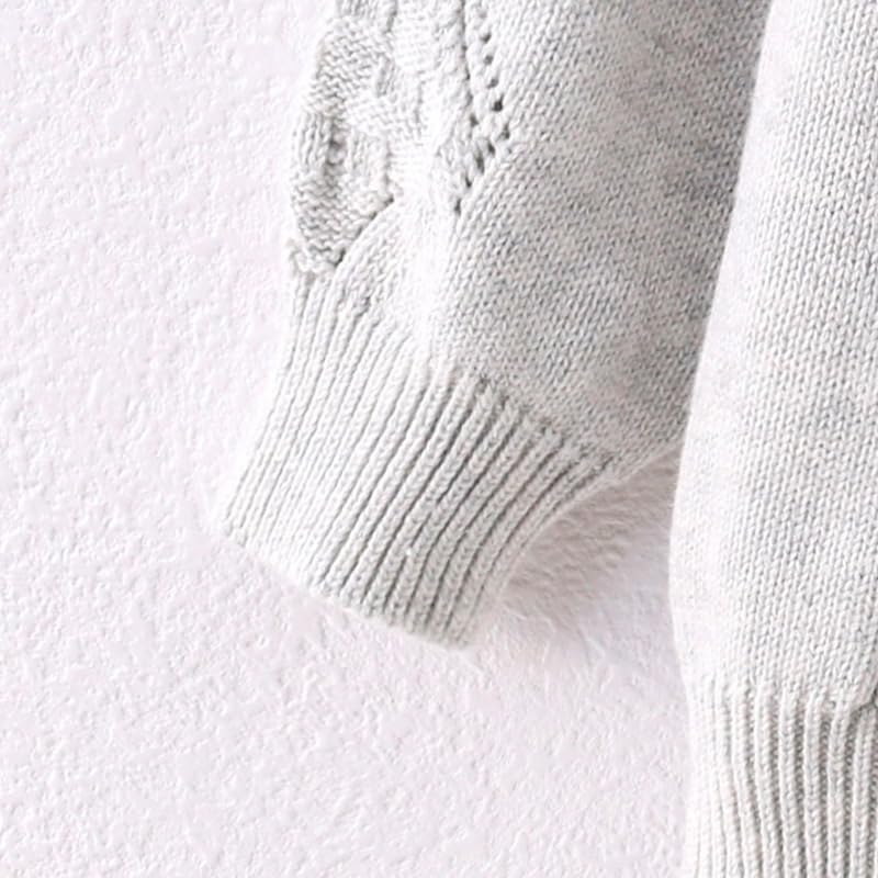 Newborn Baby Boy Knit Sweater and Pants Set