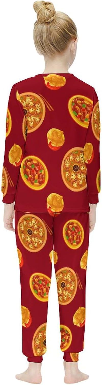 Girls Soft Long Sleeve Base Layer Set