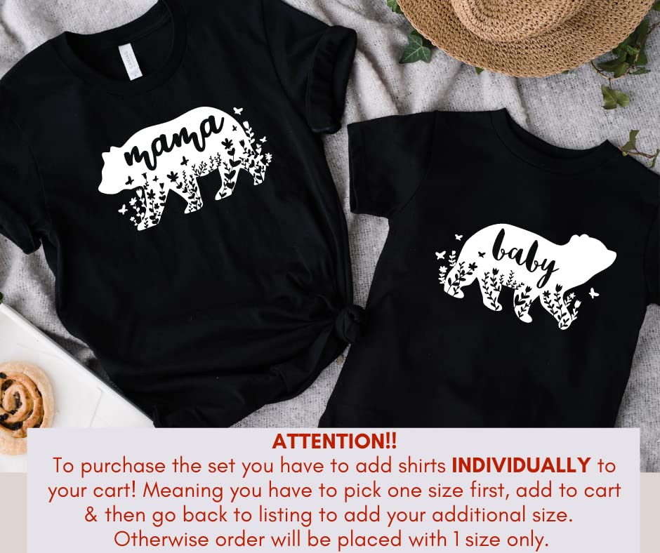 Mama and Baby Bear Matching Outfits Mari