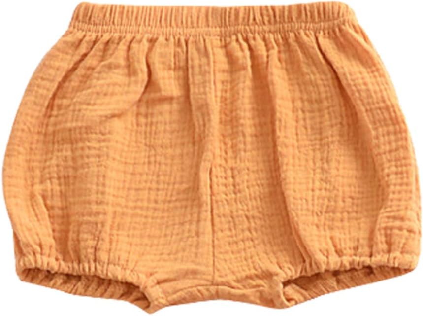 EISHOW 3-Pack Soft Ruffle Summer Harem Shorts for Kids