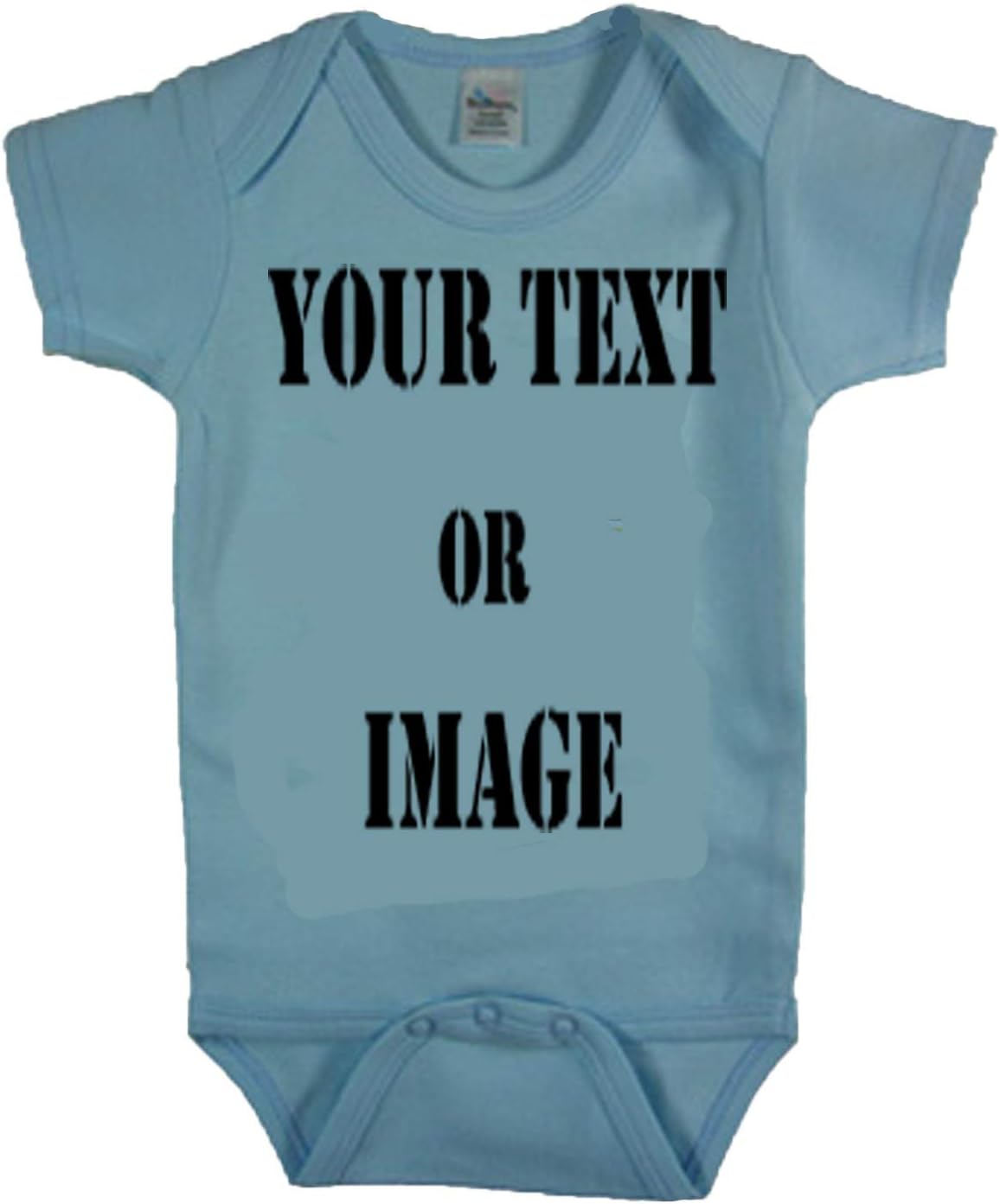Handmade for Babies Custom Printed Baby Bodysuit