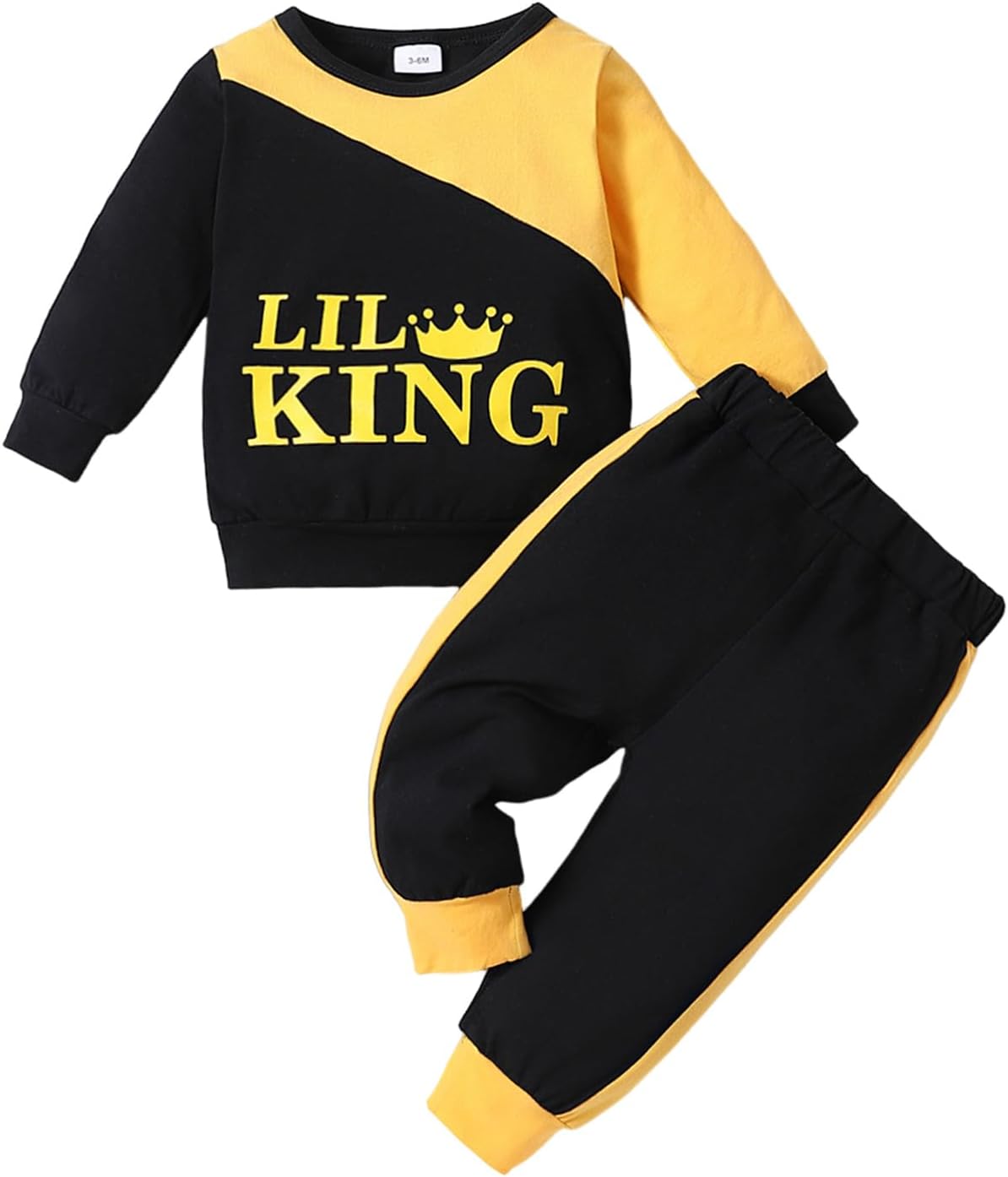 Yvowming Fall Truck Print Set for Babies