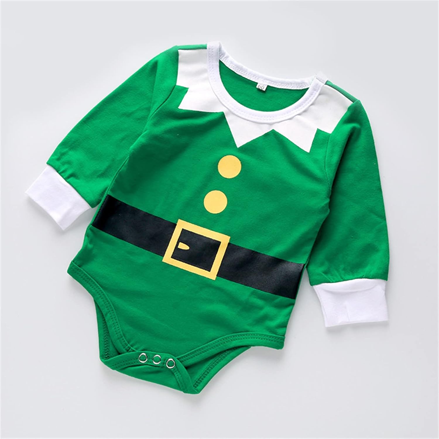 Cozy Christmas Sets for Babies Boys Printed Romper Bodysuit