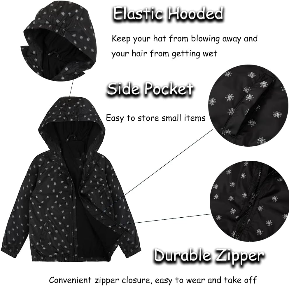 SNOW DREAMS Waterproof Kids Rain Coats