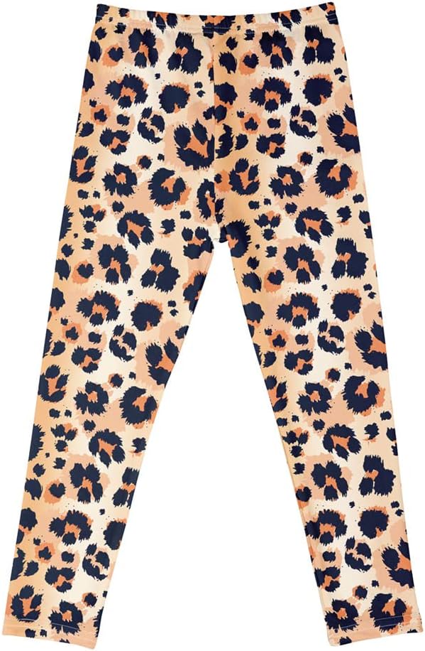 LOOLY Baby Girls and Toddlers Slim Fit Leopard Printed Leggings