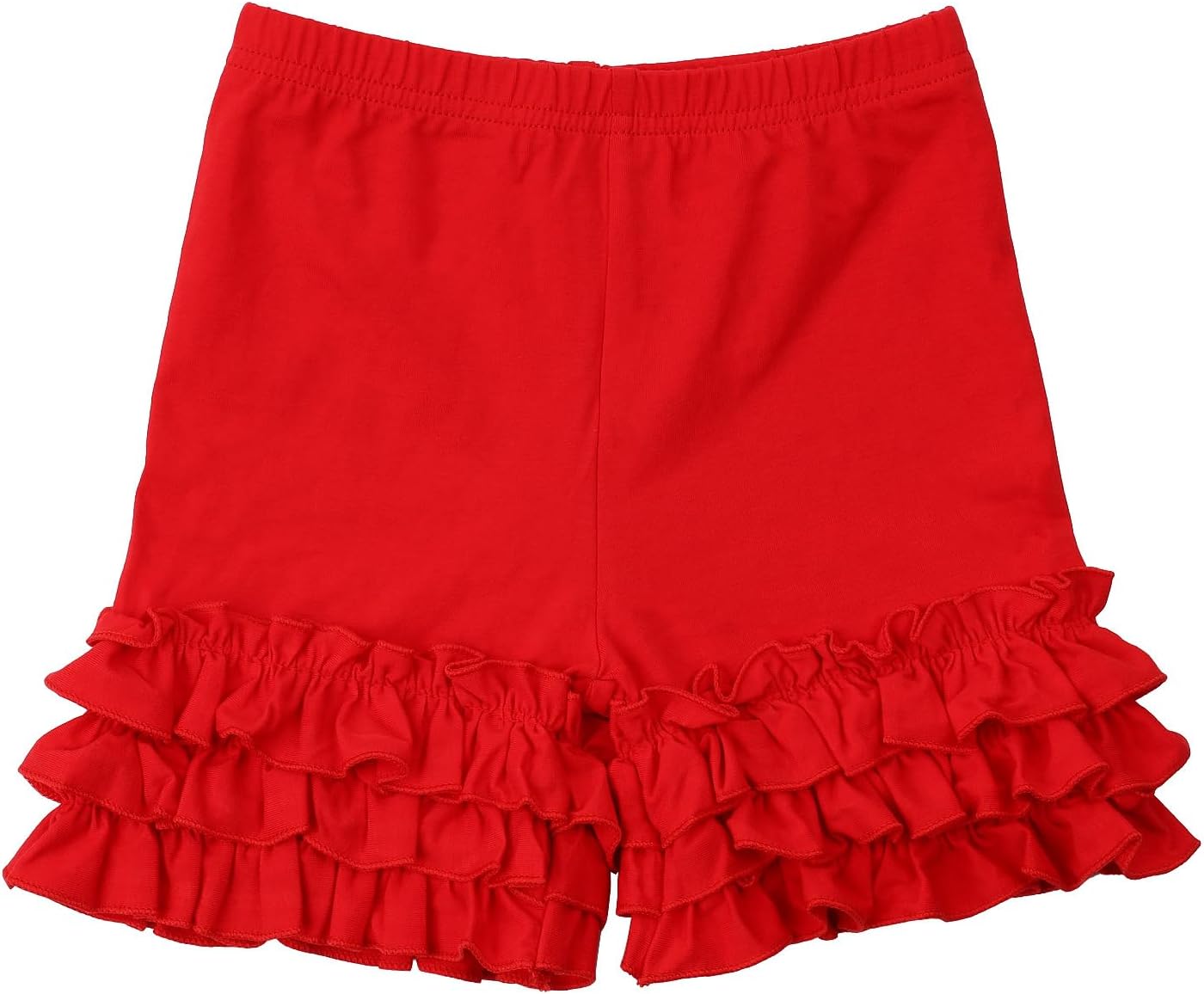 Cotton Icing Ruffles Shorts forToddler Little Girl Stretchy Comfortable