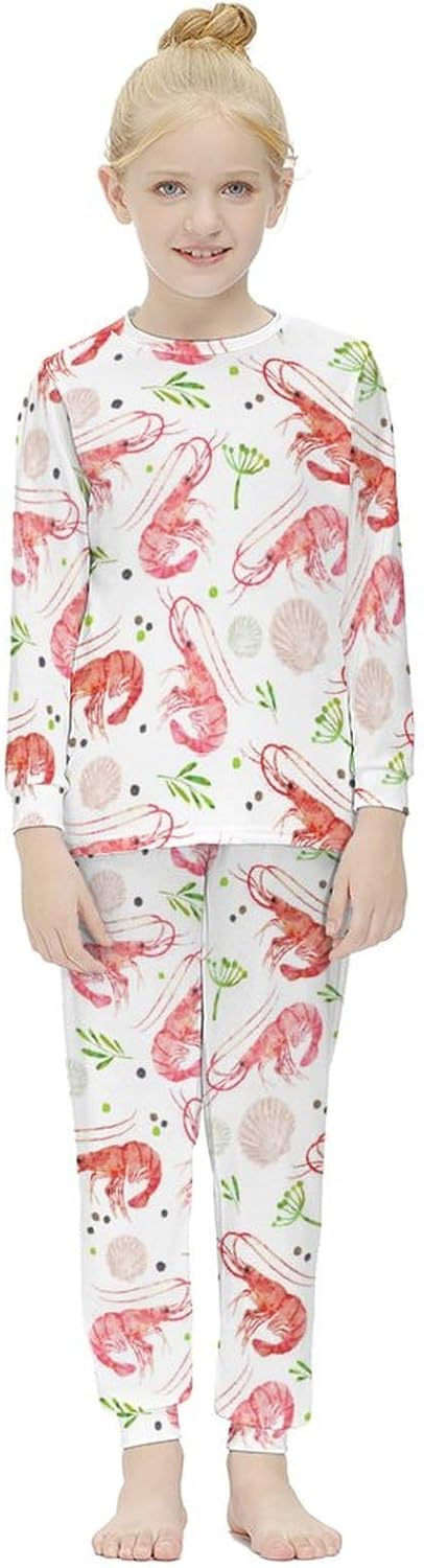 Girls Thermal Underwear Set Premium Comfort Adorable Style
