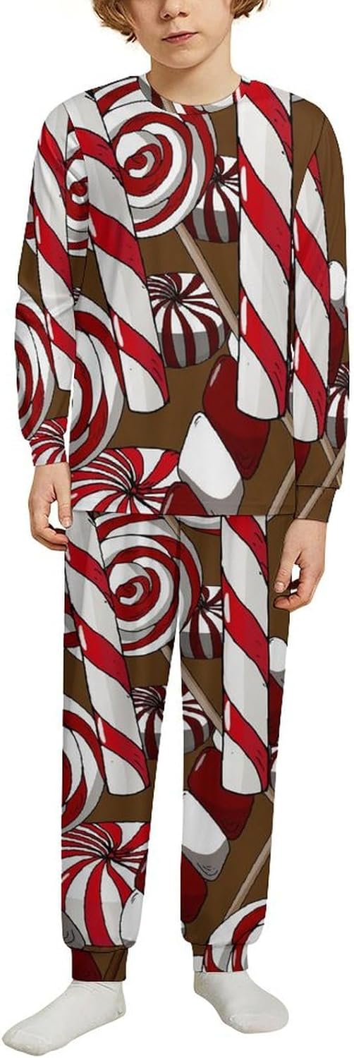 MEIKKO Thermal Holographic Kids Set Christmas - Boys Girls Underwear