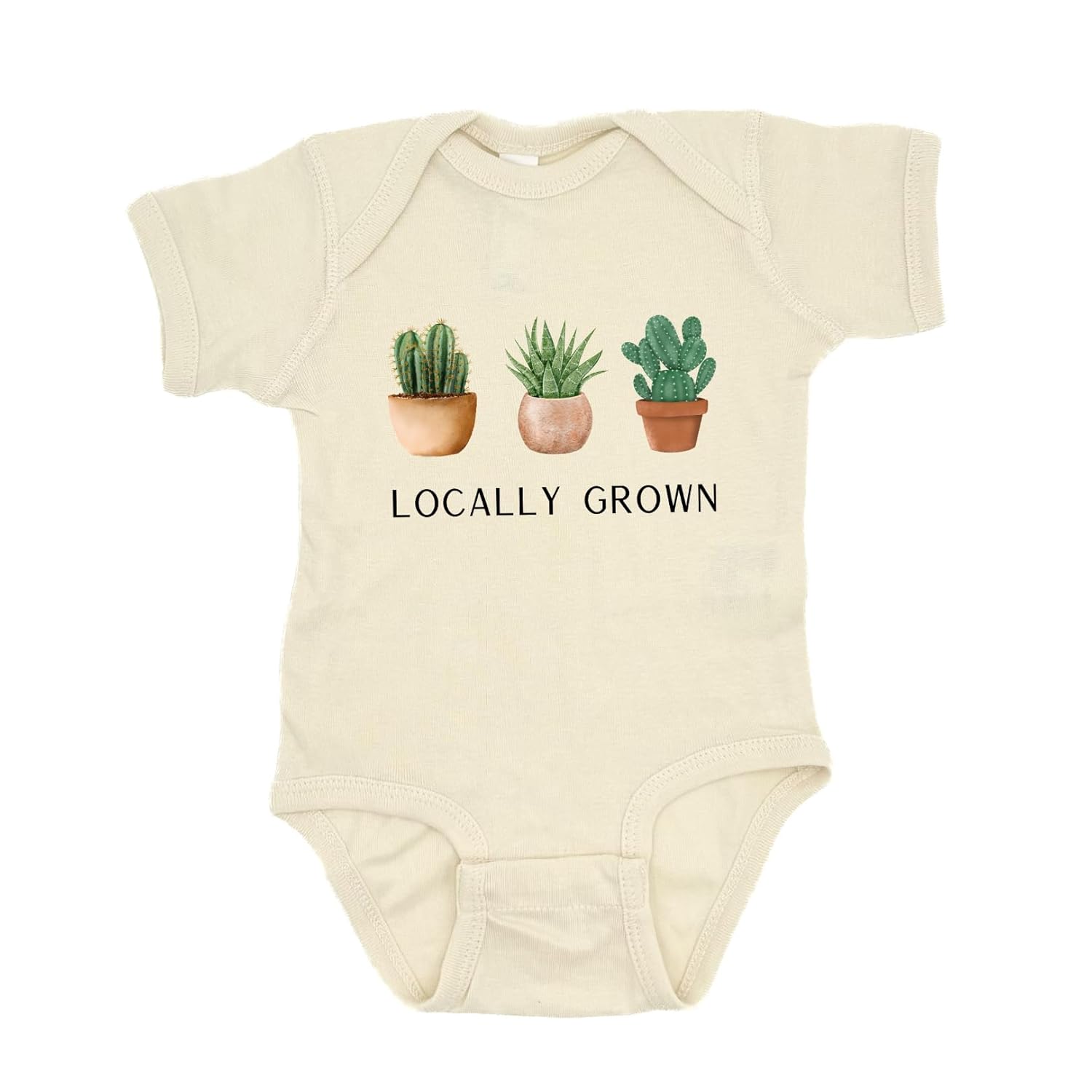 Handmade Locally Grown Infant Onesie