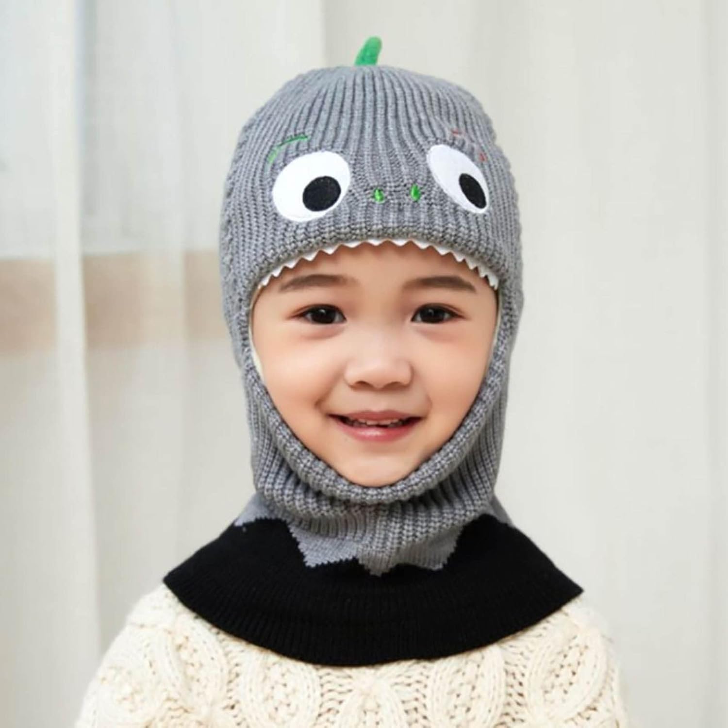 Dinosaur Winter Fuzzy 1-Piece for Kids