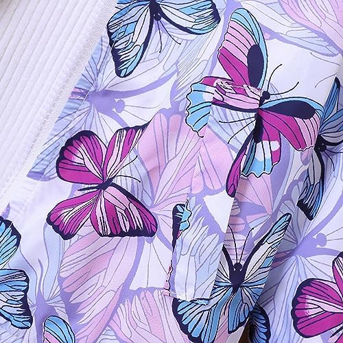 Betadog Girls Styley Butterfly Rain Jacket