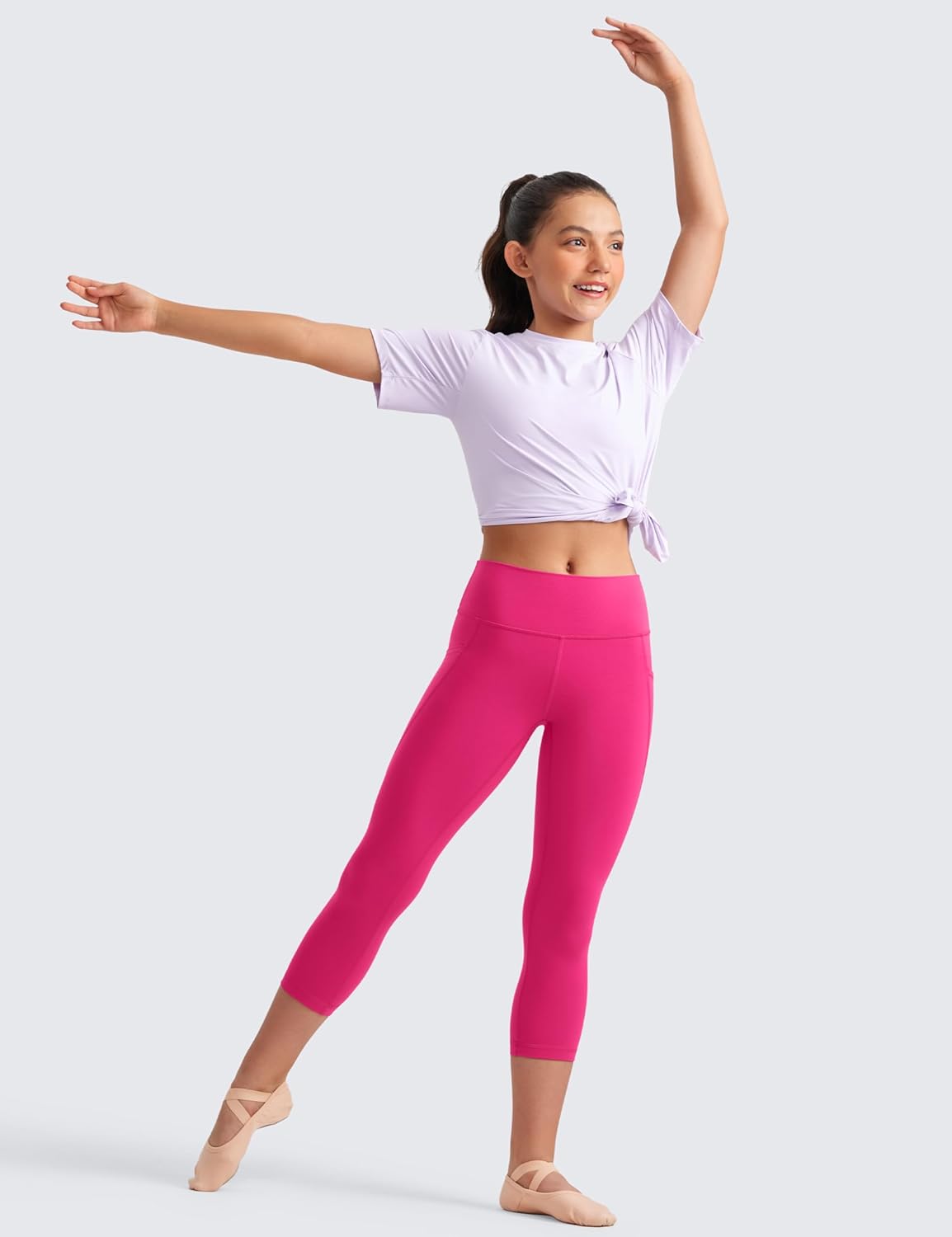 ButterflyXceptive Girls athletic leggings