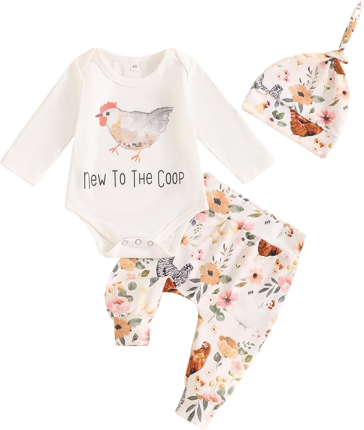 Gaono Newborn Coming Home Romper Set