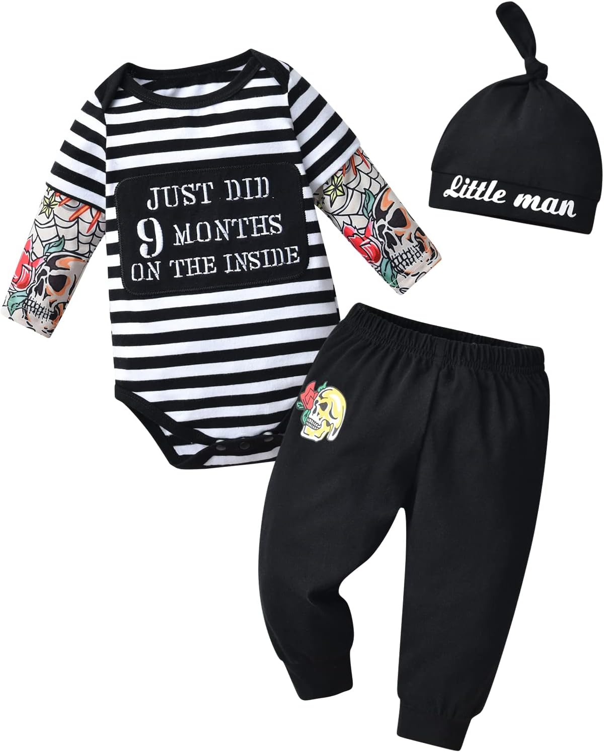 Cute Baby Romper Set for Boys