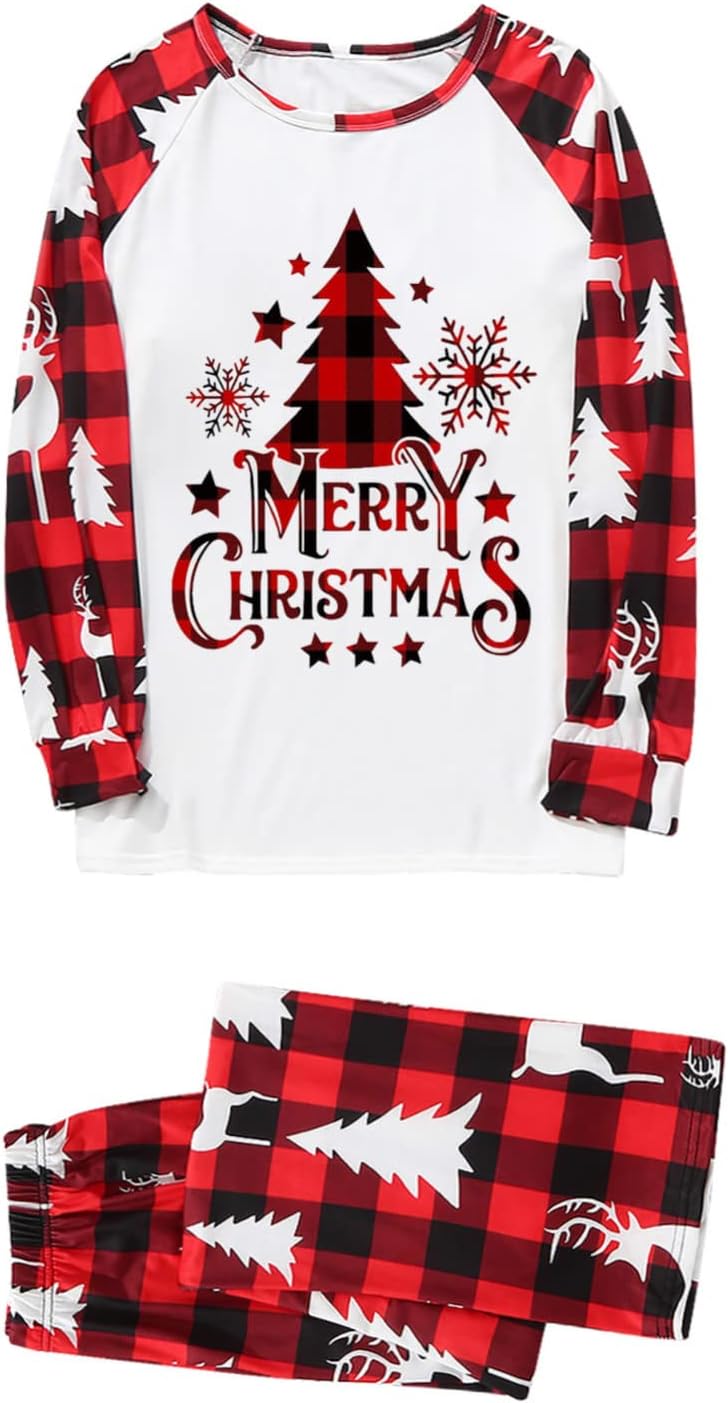 Christmas Pajama Sets for Family Cute Funny