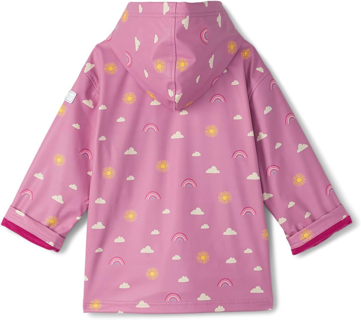 Water-Resistant Zip-Up Rain Jacket