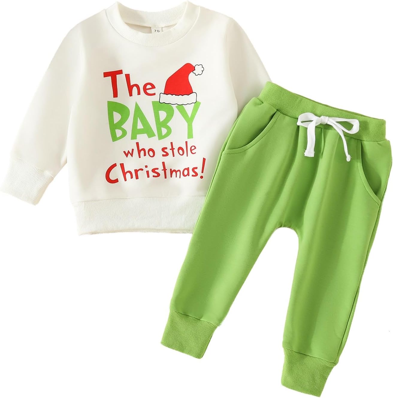 Delight Your Baby Girl this Christmas Long Sleeve Outfit Set 2