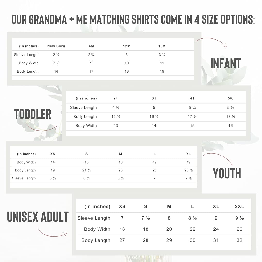 Handmade Grandparent Matching Shirts