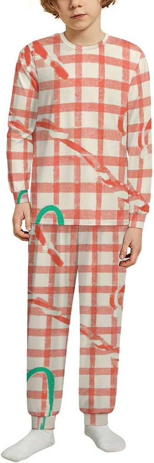 Christmas-Themed Thermal Underwear for Kids