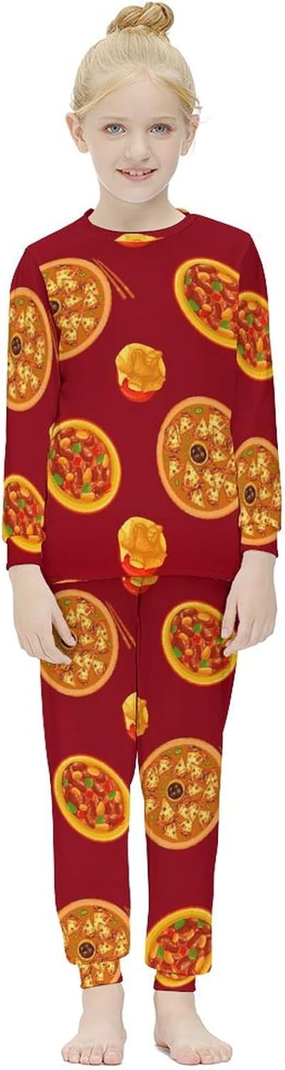 Girls Soft Long Sleeve Base Layer Set
