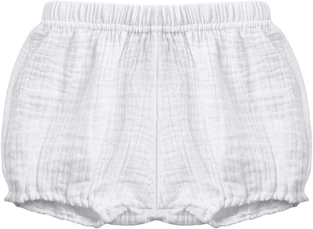Symunnia 2-Pack Cotton Bloomers for Toddler Girls