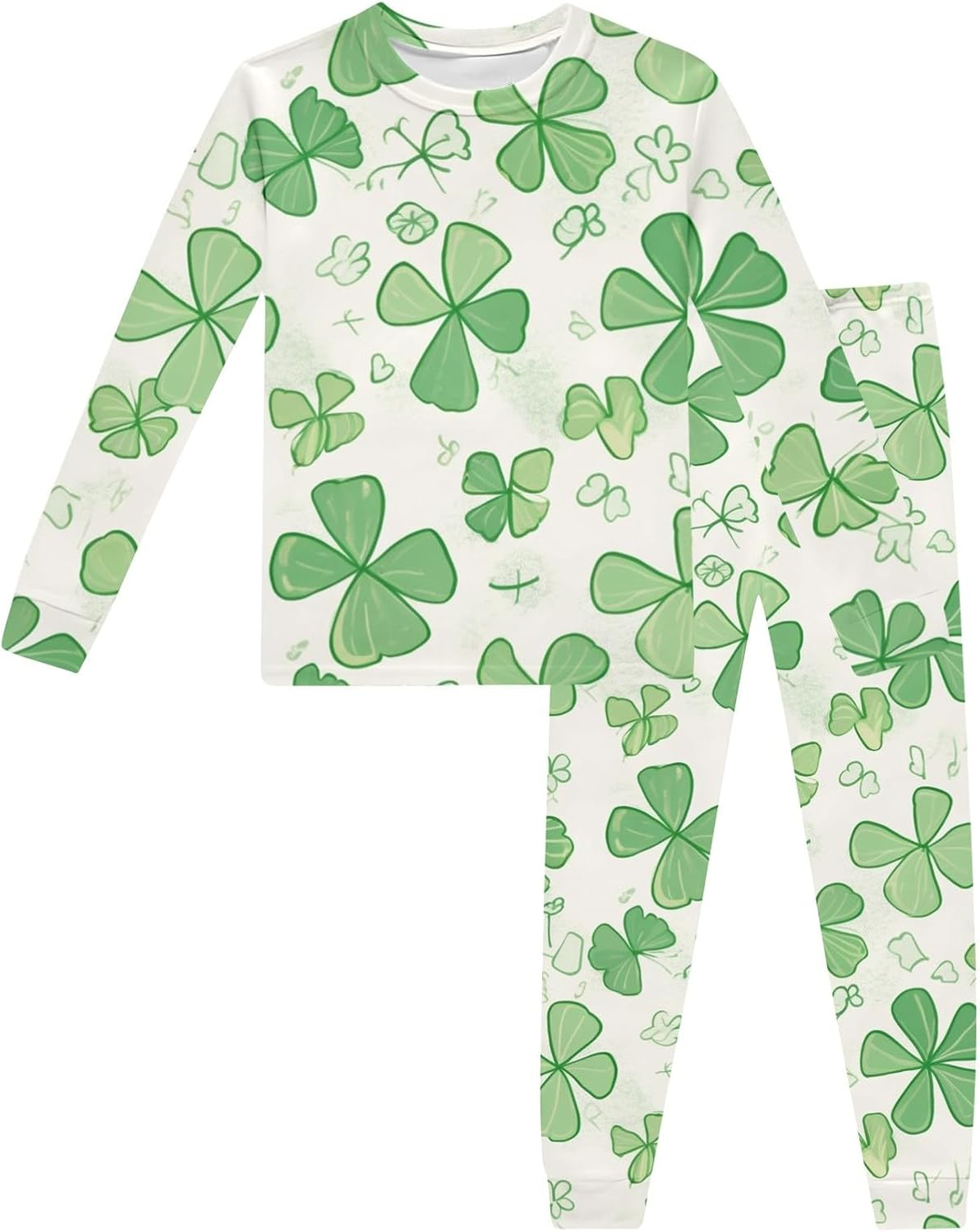 Emerald Green St Patricks Day Baby Girl Outfit - 2 Piece Set