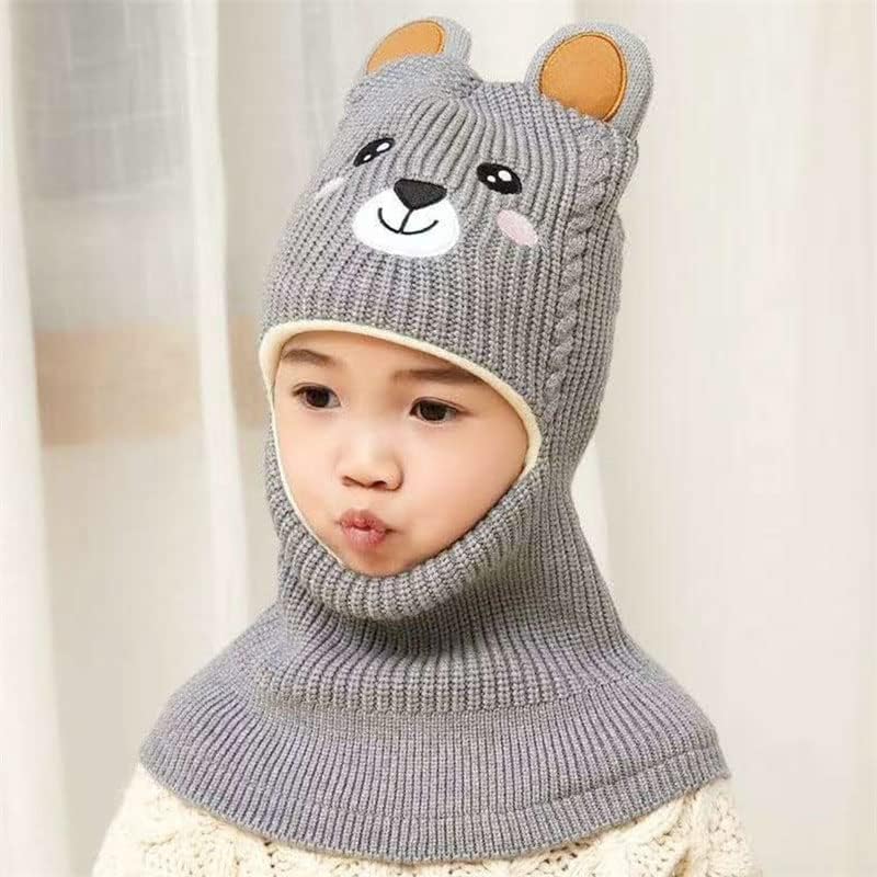 Winter Hat Scarf Set for Kids 2-5 Years