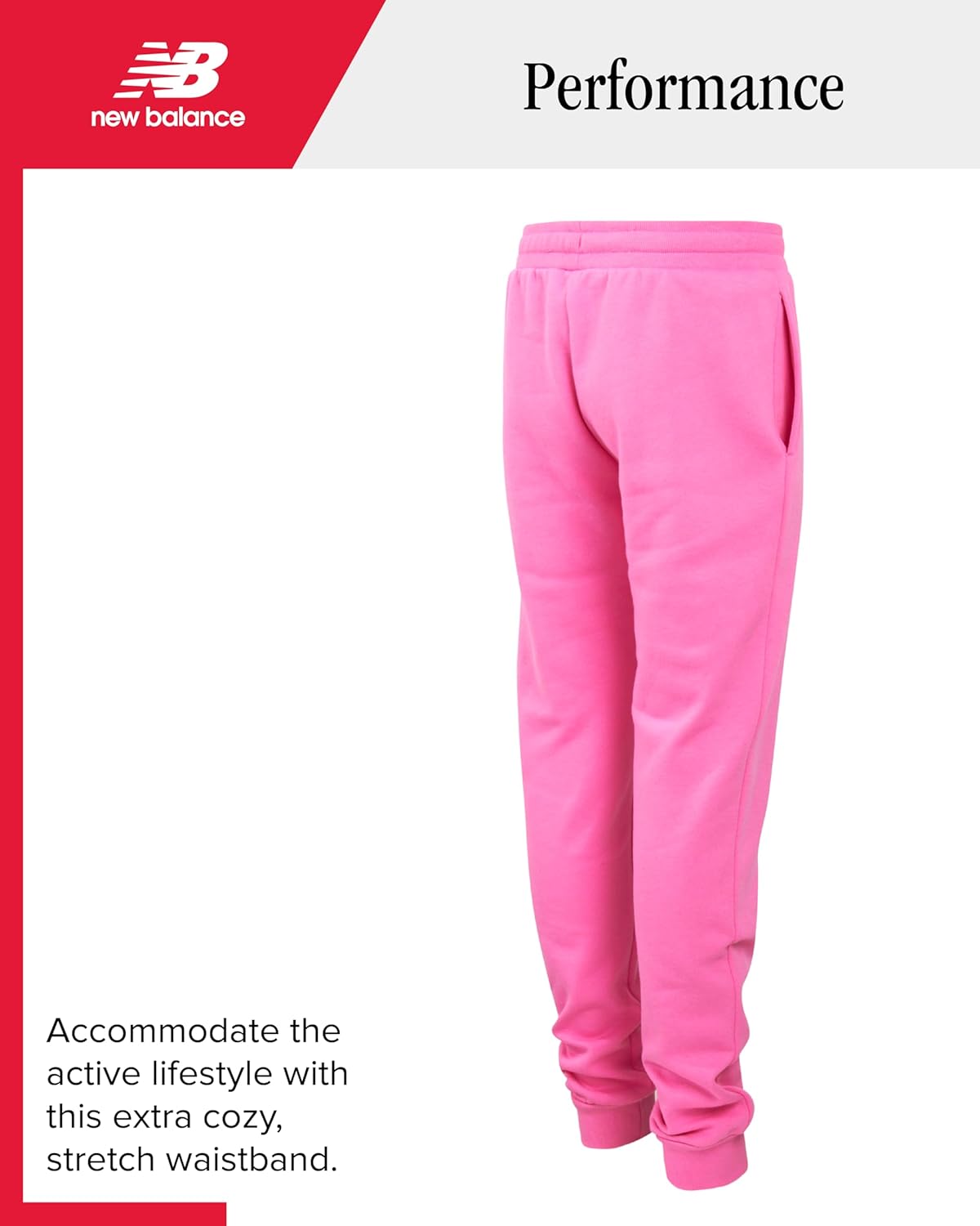New Balance Girls Soft Fleece Joggers