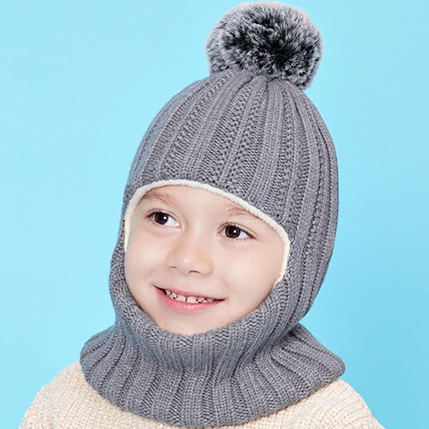 Winter Safety Hats for Toddlers Set of 3