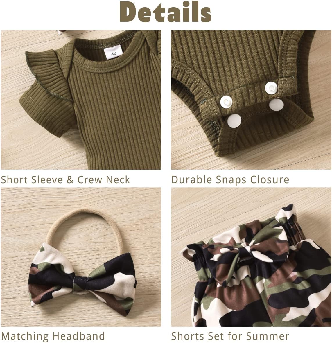 Aalizzwell Baby Girl Summer Outfit