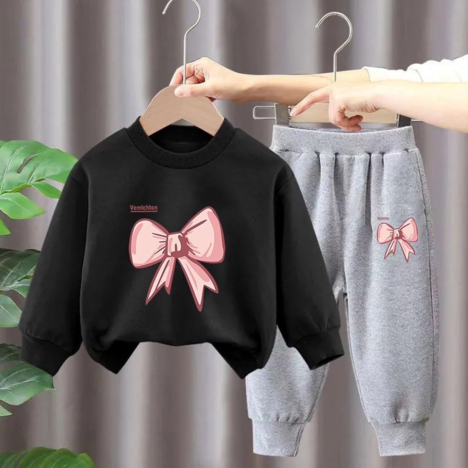Self-inking Tracksuits Set Kawaii 2-Piece Tracksuits for Kids