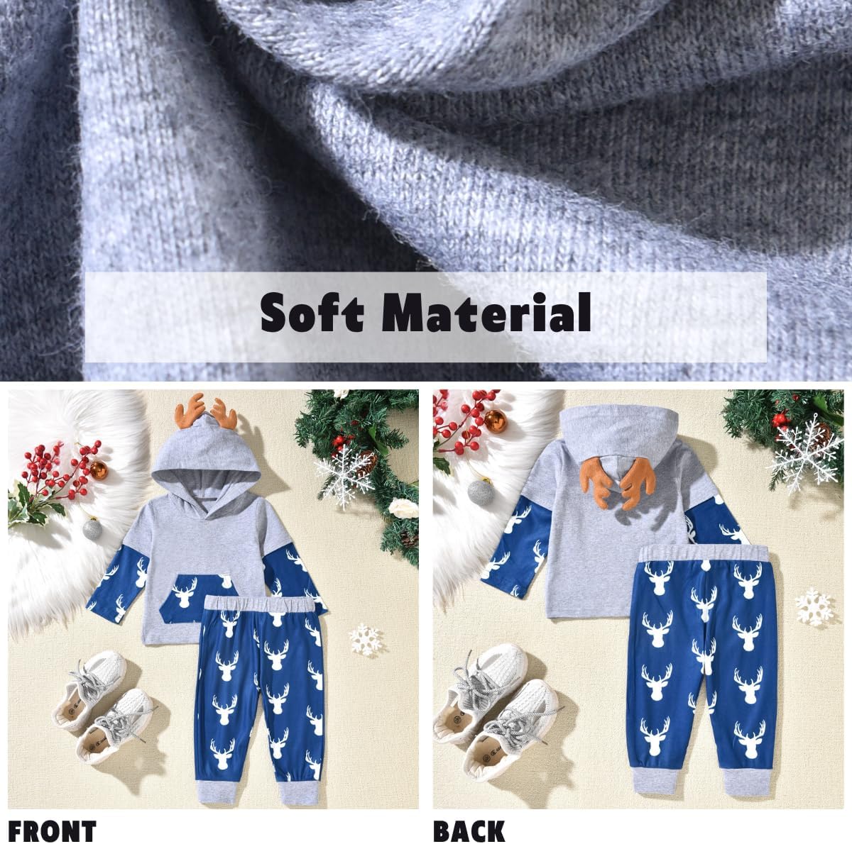 Aalizzwell Toddler Boys Fashionable Comfy Set