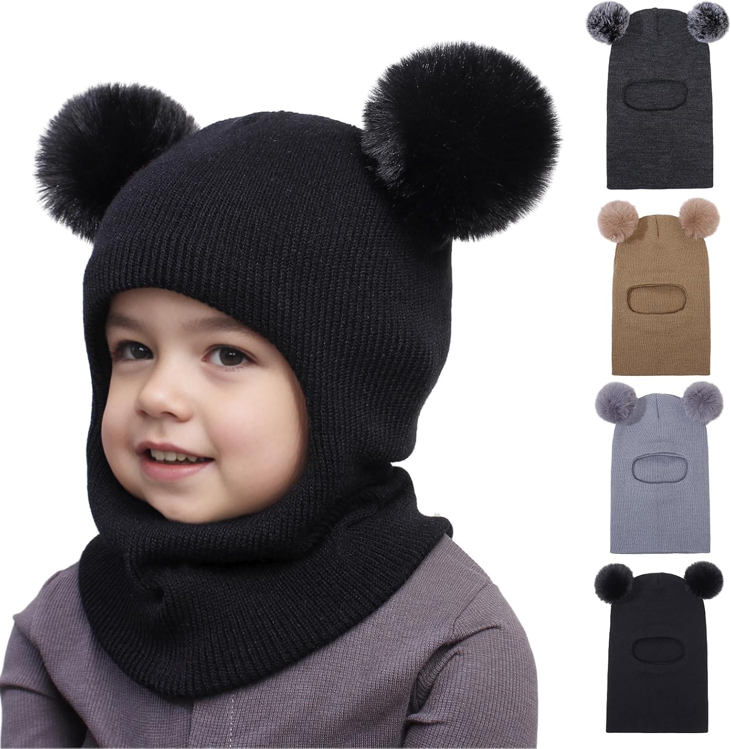 Winter Baby Beanie Scarf Set