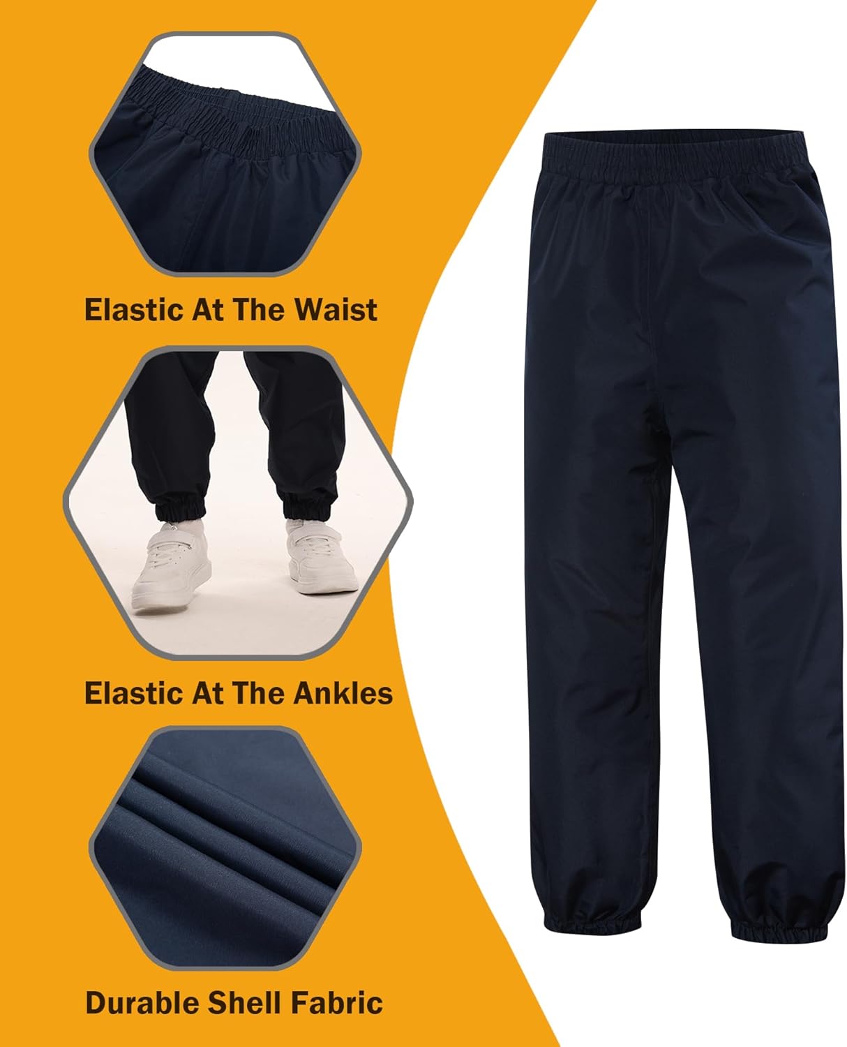 Adorable Kids Rain Coats and Pants Set